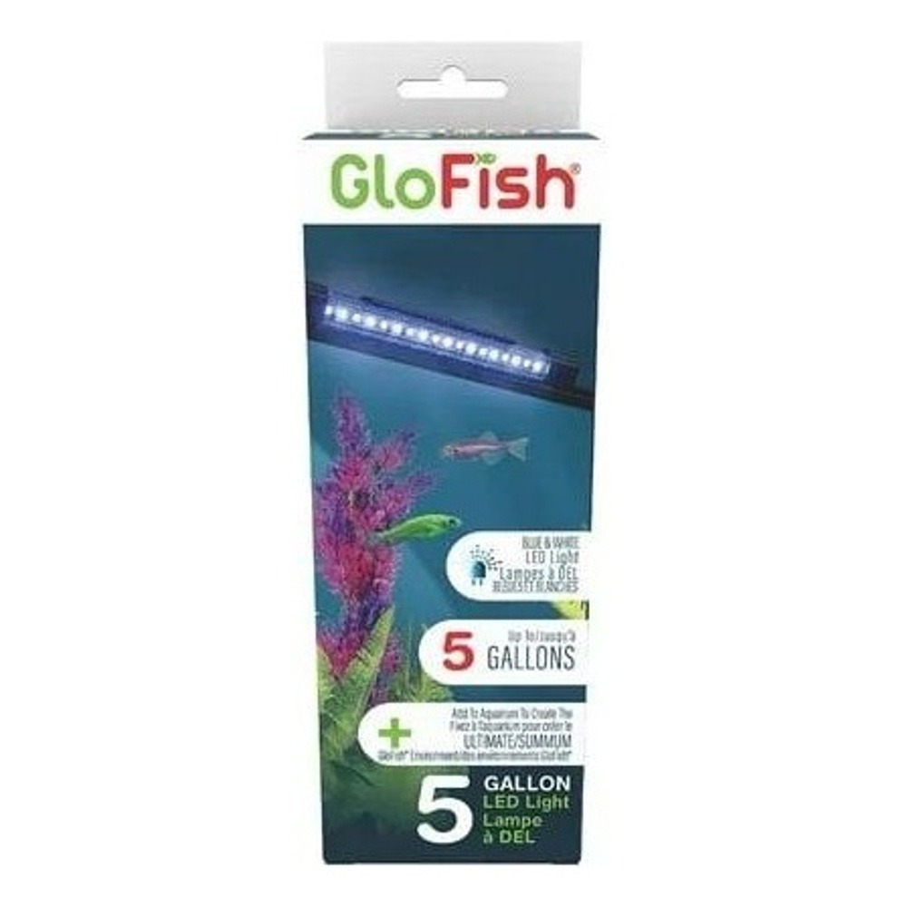 GloFish‎ Aquarium LED Light Blue & White for 5 Gallon Tanks Fish Tank Lighting
